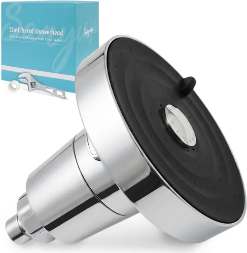 Miniatura 9 de SANYCASA Cabezal de Ducha Filtrado para Agua Dura, Elimina el Cloro y Metales Pesados, Filtro KDF-55 para Cabello y Piel Más Saludables, Protege