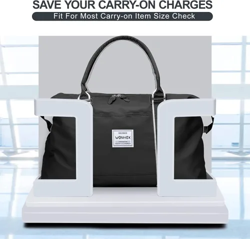 Miniatura 3 de Bolsas de fin de semana para mujer, bolsa de transporte, bolsa de noche con manga de carretera, bolsa de gimnasio deportiva, bolsa de viaje