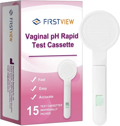Tiras de prueba de pH vaginal, kits de tiras de prueba de pH vaginal para la salud femenina para vaginitis bacteriana, vaginitis por tricomonas,