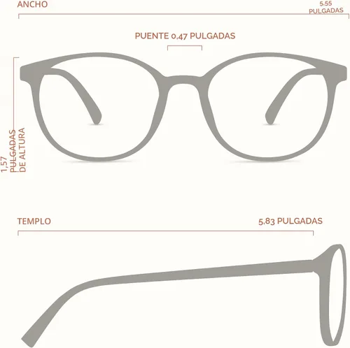 Miniatura 7 de Miyya - Lentes con bloqueo de luz azul para mujeres, lentes modernos redondos transparentes anti luz azul, antifatiga ocular y antirreflejante UV