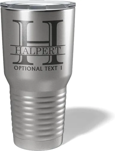 Miniatura 15 de Vaso personalizado de acero inoxidable aislado con tapa de 30 onzas (17 colores) con recubrimiento en polvo, grabado personalizado, idea de regalo