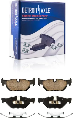 Miniatura 136 de Detroit Axle - Pastillas de Freno para Nissan Altima Sentra 350Z Juke INFINITI G35, Pastillas de Freno Cerámica Delanteras y Traseras Reemplazo