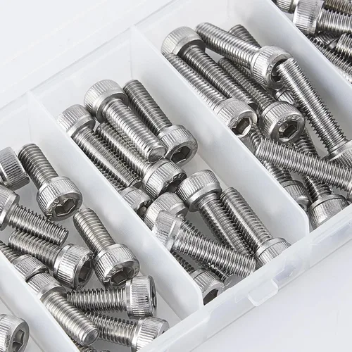 Miniatura 5 de Tornillos de cabeza hueca M5 x 0.315 in, 0.472 in, 0.630 in, 0.787 in, 0.984 in, acero inoxidable 304, accionamiento hexagonal Allen métrico