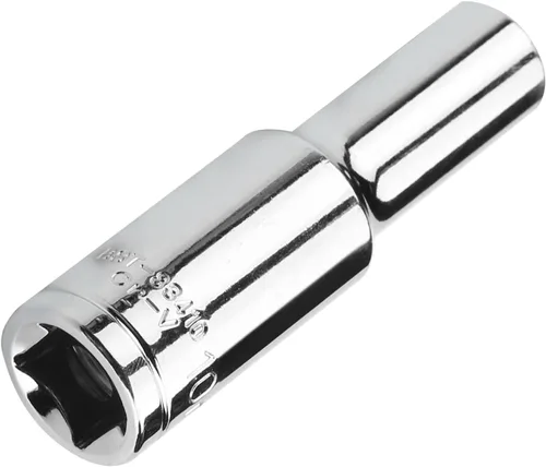 Auniwaig 1/2" Drive x 0.394 in Deep 6-Point Impact Socket, métrica, Cr-V, conector fraccionario mecánico