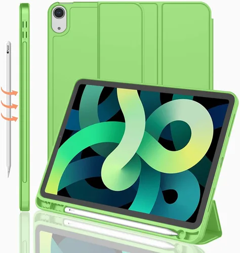 Miniatura 40 de iMieet Funda para iPad Air de 11 pulgadas M3 (2025) / M2 (2024), iPad Air de 5ª/4ª generación 2022/2020 de 10.9 pulgadas con soporte para lápices