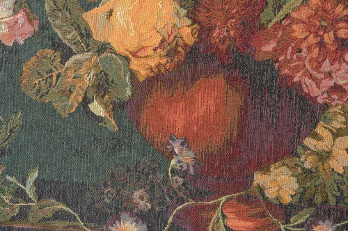 Miniatura 2 de Charlotte Home Furnishings Inc. - Tapiz francés para colgar en la pared, 44 x 33 pulgadas, mezcla de algodón viscosa y poliéster, tejido en Francia