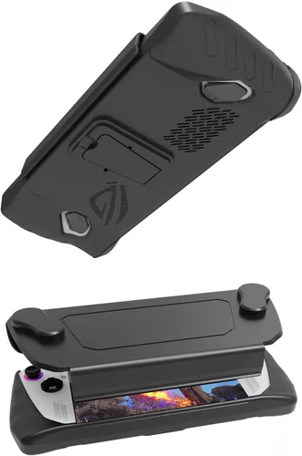 Miniatura 7 de RGEEK Funda protectora para ASUS ROG Ally con soporte, funda ROG Ally con carcasa frontal desmontable, accesorios ROG Ally incluyen funda
