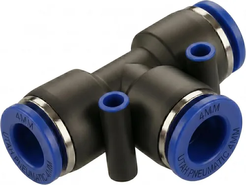 Miniatura 14 de Utah Pneumatic 1/2 Conexiones de empuje para conectar, codo de aire, línea de aire, unión de línea de aire, accesorios de conexión rápida, codo
