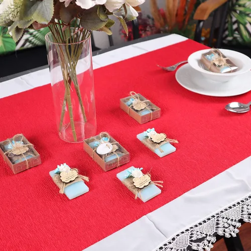 Miniatura 4 de HTF Paquete de 5 Mini Jabones Personalizados con Aroma a Océano, Recuerdos de Baby Shower, Regalos de Baby Shower, Recuerdos de Jabón Perfumado