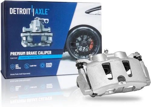 Miniatura 88 de Detroit Axle - 4 pinzas de freno para Honda Element 2003-2011 Pinzas de freno de disco con soportes 2004 2005 2006 2007 2008 2009 2010 reemplazo