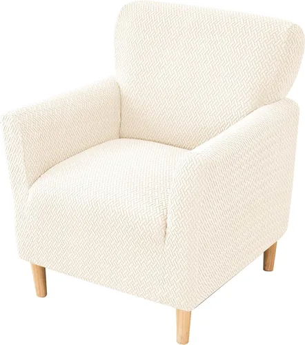 Miniatura 60 de FUANGUI Funda para Sillón de Banquete con Brazos Fundas para Sillas Elásticas Funda para Sillón Club Funda Suave para Sillón Sofá Cubiertas 03