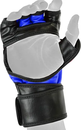 Miniatura 4 de BeSmart Guantes de Kickboxing UFC - Guantes de MMA para Sparring y Entrenamiento para Artes Marciales Mixtas, Adultos Hombres y Mujeres