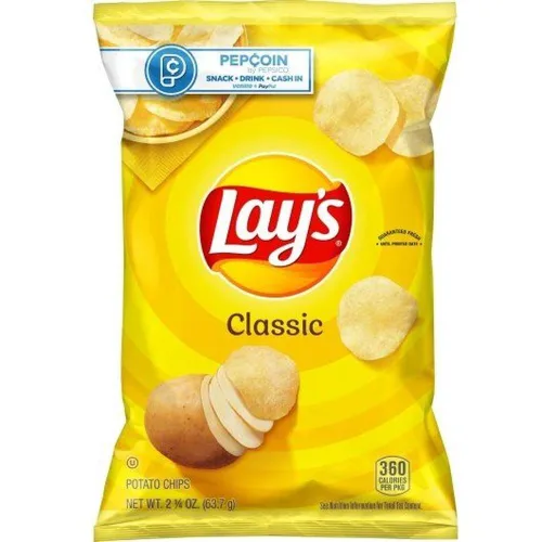 Miniatura 4 de Lays Classic Potato Chips, 2.25 onzas - 24 por caja.