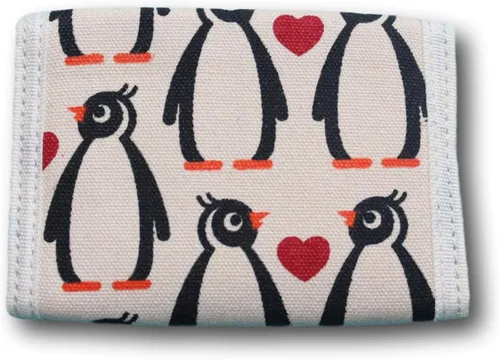 Miniatura 3 de bungalow 360 Billetera vegana triple, Pingüino, Billetera clásica triple