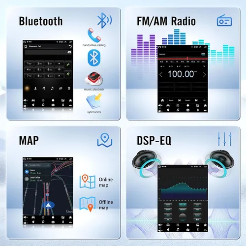 Miniatura 6 de Actualización de radio de coche para Ford Expedition 2007 2008 2009 2010 2011 2012 2013 2014 estéreo, 9.7 pulgadas IPS pantalla táctil Android