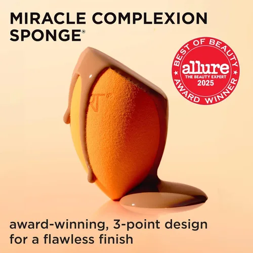 Miniatura 2 de Real Techniques Esponjas de maquillaje surtidas, tez milagrosa, polvo milagroso, esponja de belleza Miracle Airblend para mezclar maquillaje