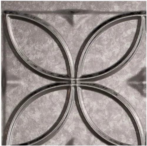 Miniatura 2 de FASÄDE Anillos Panel de Revestimiento Decorativo de Vinilo de 18 x 24 pulgadas en Bronce Argent (Paquete de 5)
