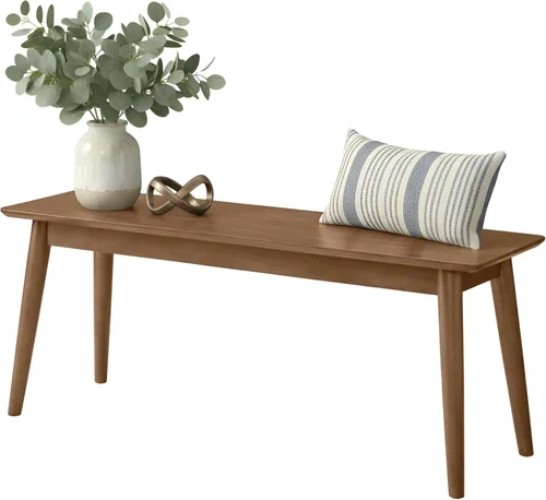 Miniatura 36 de Alaterre Furniture Calais Dining - Juego de 2 sillas de comedor moderno de mediados de siglo, juego de sillas de madera maciza con diseño