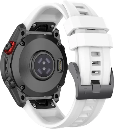 Miniatura 20 de REYDA Correa de silicona compatible con Garmin Fenix 8 Pro 1.850 in/8 1.850 in/E 1.850 in, 0.866 in, correa de reloj de ajuste rápido de silicona