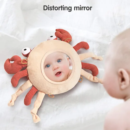 Miniatura 4 de TUMAMA - Juguetes para bebés de 0, 3, 6, 9 a 12 meses, cochecito de animales de peluche de actividad y juguete colgante para asiento de automóvil