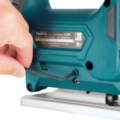 Miniatura 3 de Makita VJ04Z 12V MAX CXT - Sierra de calar inalámbrica de iones de litio, solo herramienta