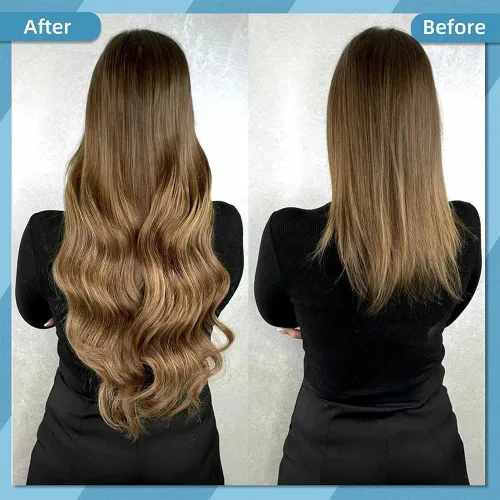 Miniatura 6 de 1000 cuentas precargadas de nano-cuentas forradas de silicona de 0.118 pulgadas para extensiones de cabello, extensiones de cabello humano