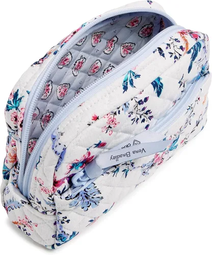 Miniatura 2 de Vera Bradley Bolso organizador de maquillaje cosmético mediano de algodón para mujer