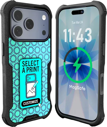 Miniatura 75 de Smartish Funda para iPhone 12 Pro Max Armor - Gripzilla [resistente + protectora] Funda de agarre delgada y resistente - Black Tie Affair