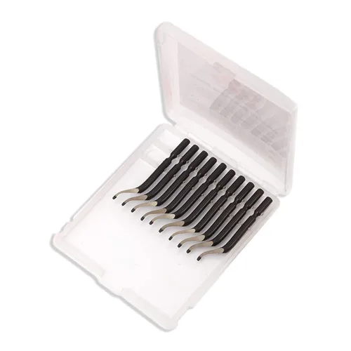AFA Tooling - 10 cuchillas HSS de repuesto BK3010 - Funciona en bordes de metal, resina, PVC y plástico impreso en 3D, ideal para tubos de cobre y