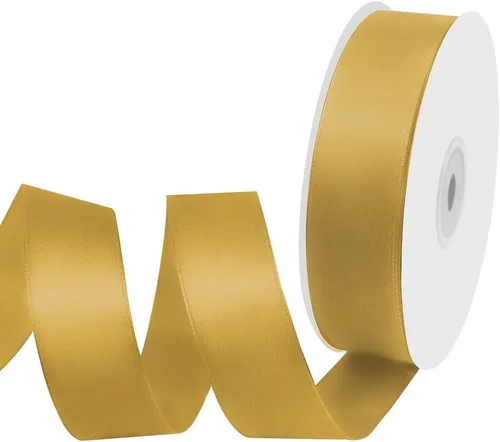 Miniatura 111 de Cinta de tela de satén de 1-1/2 pulgadas de ancho x 50 yardas, cinta negra perfecta para lazos de bricolaje, guirnaldas, envoltura de regalos