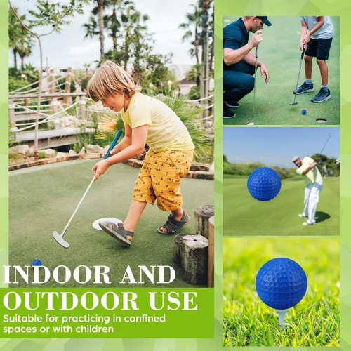 Miniatura 5 de 30 bolas de espuma para práctica de golf, bolas de espuma suave para práctica de golf, sensación realista y entrenamiento deportivo de vuelo