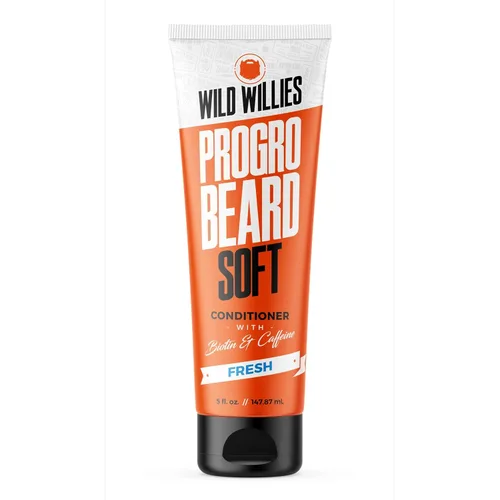 Miniatura 12 de Wild Willies Champú para barba con biotina y cafeína – Nutre y fortalece – Lavado facial hidratante anticaspa para hombres de todo tipo de barba
