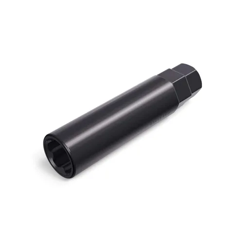 Miniatura 7 de StanceMagic 20 tuercas estriadas cromadas plateadas de 12 x 1.25 pulgadas para afinador, extremo cerrado, asiento de cono, 1.4 pulgadas de largo