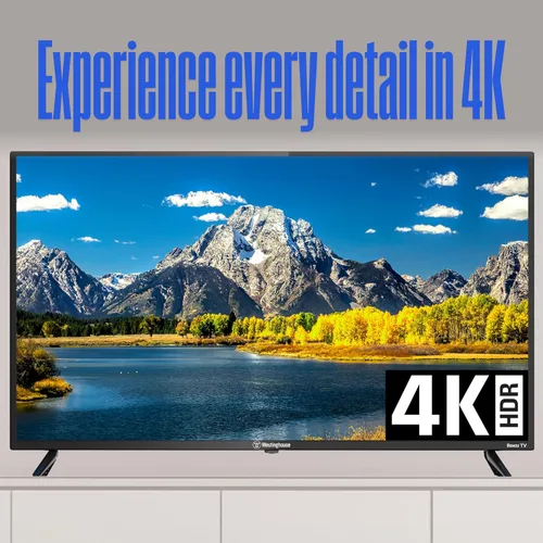 Miniatura 2 de Westinghouse Roku TV - Smart TV de 43 Pulgadas, Televisión 4K UHD con Conectividad Wi-Fi y Aplicación Móvil, Pantalla Plana, Bluetooth, Compatible