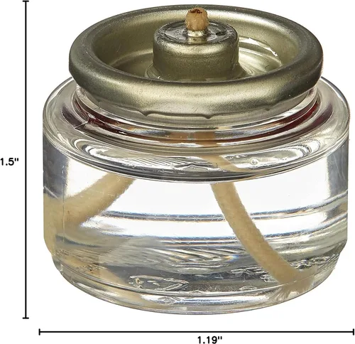 Miniatura 6 de D'light Online HD8-90 Cera líquida desechable transparente de 8 horas de vela líquida de celda de combustible, cartucho de vela de aceite líquido