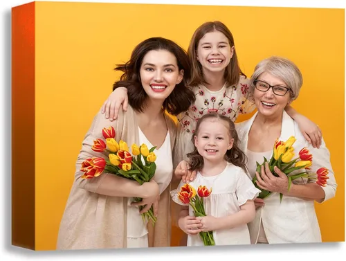 YK artwood Lienzo Personalizado Subir Imágenes - Impresiones de Lienzo Personalizadas con Tus Fotos 10x8 pulgadas - Imágenes de Lienzo