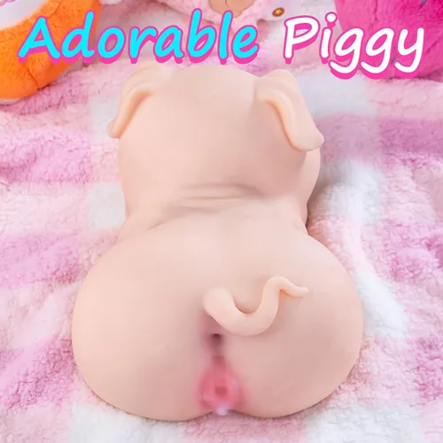 Miniatura 2 de Muñeca sexual realista para hombres, masturbador masculino de cerdo con vaginal apretado y anal profundo, juguete sexual de tamaño completo, lindo
