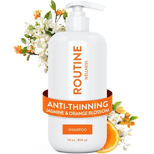 Miniatura 18 de Routine Wellness Champú voluminizador antiadelgazante para adelgazar el cabello y la pérdida de cabello – Aumenta tu confianza con bloqueadores