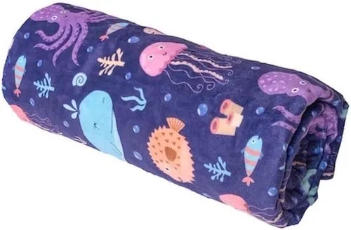 Miniatura 2 de Manta de felpa suave de Minky para niños y niñas, doble capa con respaldo de puntos, niños pequeños a recién nacidos, regalos de ducha
