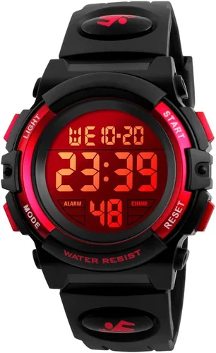 Dayllon Kids Digital Watch Boys Outdoor Sports 50M Waterproof Girls Watches Alarm Clock 1224 H Stopwatch Calendar for Ages 3-15 Boy Girl Wristwatch