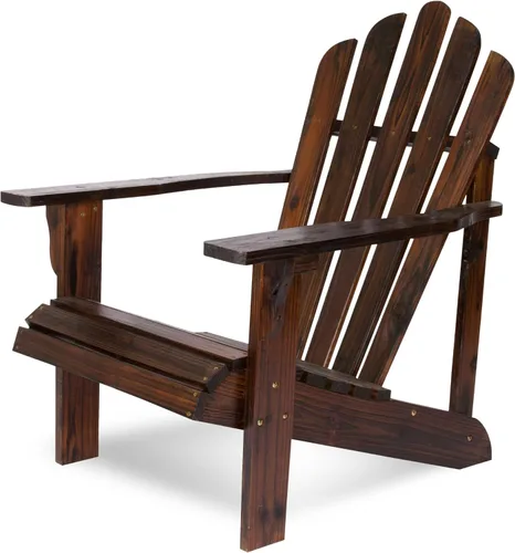 Shine Company – Silla estilo Westport Adirondack, Marrón quemado