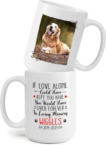 Miniatura 11 de Taza de café con imagen de perro y mamá, taza de café de 11 onzas y 15 onzas, taza de café personalizada para mamá de perro, tazas para dueños