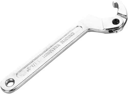 Miniatura 4 de Cromo Vanadio C Llave de Gancho Ajustable Cabeza Cuadrada 1.260-2.992 in