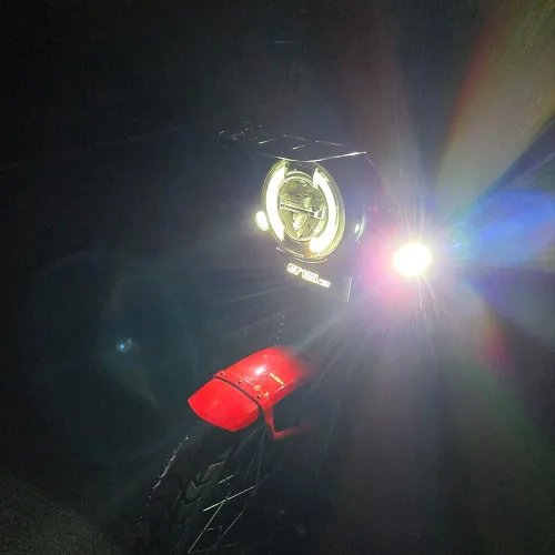 Miniatura 7 de Kit de luz auxiliar LED con conector compatible con Honda CT125 Trail 125 Hunter cub (2019-actual) (blanco día #2)