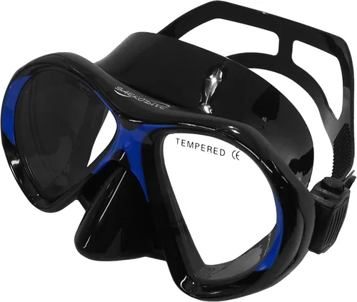 Miniatura 7 de Máscara de buceo Archer – Vidrio templado antivaho – Falda de silicona antifugas – Máscara de buceo, máscara de buceo, máscara de esnórquel