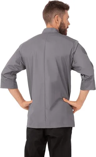 Miniatura 2 de Filipina básica JLCL-BER-2XL de Chef Works con manga 34