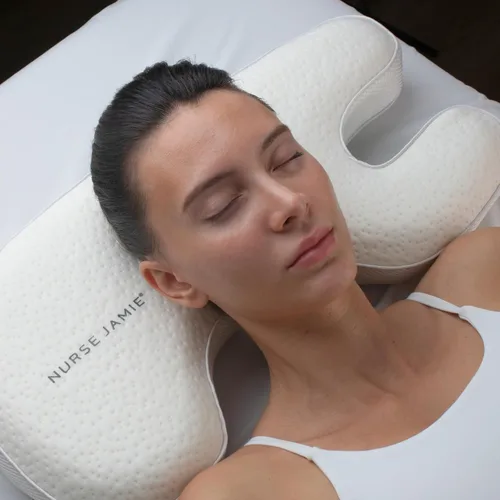 Miniatura 6 de Nurse Jamie Beauty Bear Almohada de espuma viscoelástica para el cuidado de la piel - Soporte de espuma viscoelástica para el cuello y la cara