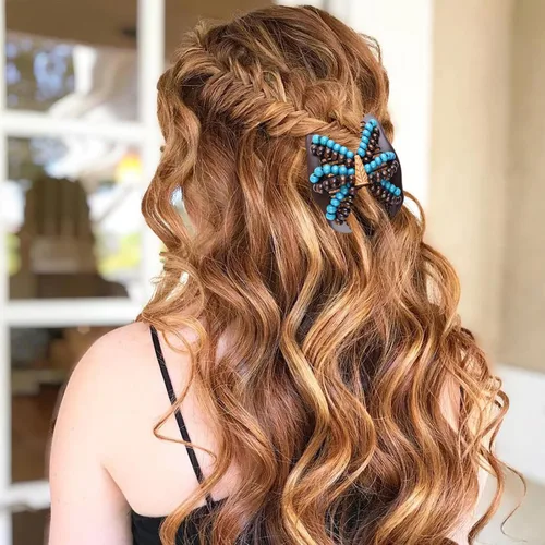 Miniatura 3 de 5 Piezas de Accesorios Mágicos Elásticos para el Cabello: Clips de Peine Elásticos Ajustables, Hacedores de Moños Vintage para Mujeres, Niñas