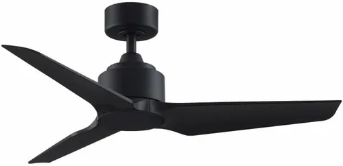 Miniatura 15 de TriAire Custom - Ventilador de techo de 3 aspas, 12.42 pulgadas de alto y 44 pulgadas de ancho, acabado blanco mate, color nogal oscuro Blanco