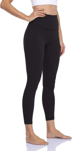 Miniatura 2 de HeyNuts Leggings esenciales, pantalones suaves de cintura alta, pantalones de compresión para entrenamiento atlético, pantalones de yoga